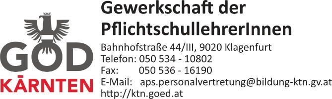 GÖD Briefkopf